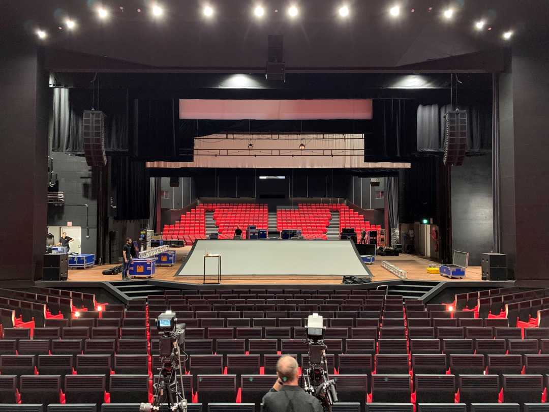 The upgrades began in 2019, included investment in new lighting equipment for two newly renovated auditoriums