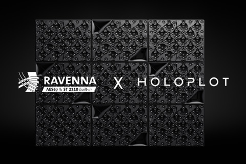 The partnership will allow all Holoplot products to share a single IP-based network infrastructure