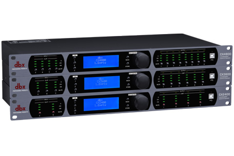 The CX Series provides ‘all of the processing necessary to get the most out of sound systems’