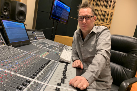 Professor of audio engineering Dr Ian Corbett