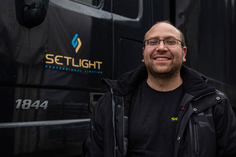 SetLight owner and general manager Przemek Wrembel (photo: Louise Stickland)