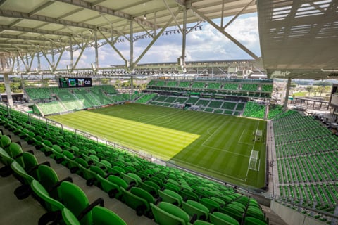 The $260m venue, completed last year, is the home stadium of Austin FC (photo: Ben Boeshans/Idibri)