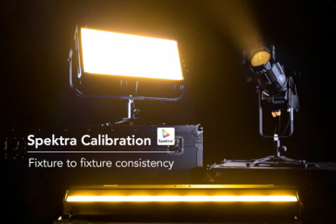 Spektra categorises individual light sources during the calibration process