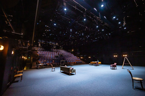 The theatre has invested in 15 Robe Esprite moving lights for its 250-capacity Scene 2 (photo: Louise Stickland)