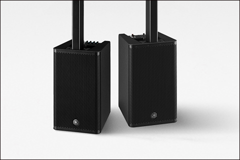 The Stagepas 1K mkII portable PA system and DXL1K powered loudspeaker