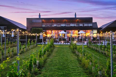 The Llanerch Vineyard Hotel near Pontyclun in South Wales