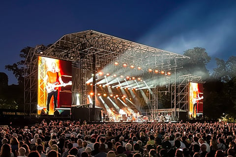 Parma’s Parco Ducale hosted a number of prestigious concerts this summer