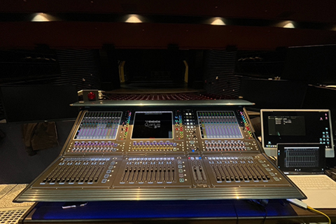 The Quantum 338 is deployed at front of house in the grand theatre