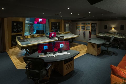 Abbey Road Studio Three control room