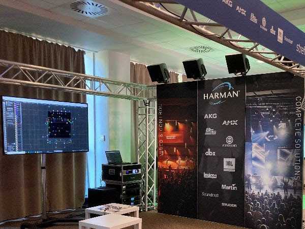 ESS Audio demonstrated TiMax at a recent exhibition in Poland