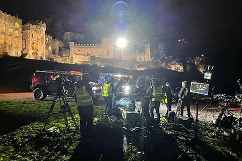 ITV's I'm a Celebrity... Get Me Out of Here! at Gwrych Castle, Wales. (Photo: James Tinsley)