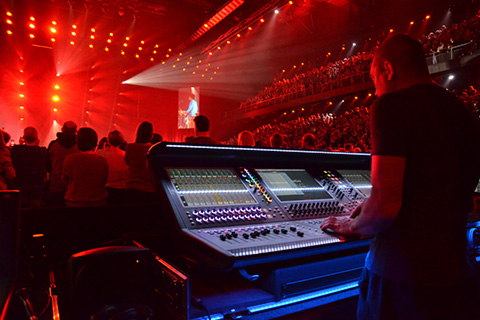 DiGiCo’s Q338 at the Lotto Arena