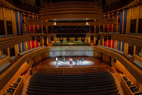 MÜPA’s venues include the 1,700-capacity Bartok National Concert Hall (photo: Louise Stickland)