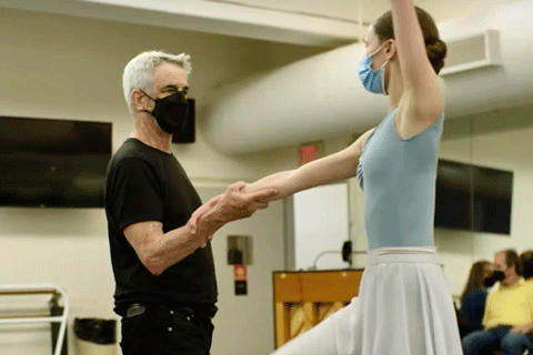 Rehearsals for the summer season at The Metropolitan Museum