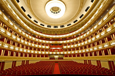 The famed Vienna State Opera is a 1,709-seat Renaissance Revival landmark located on the city’s Ring Road