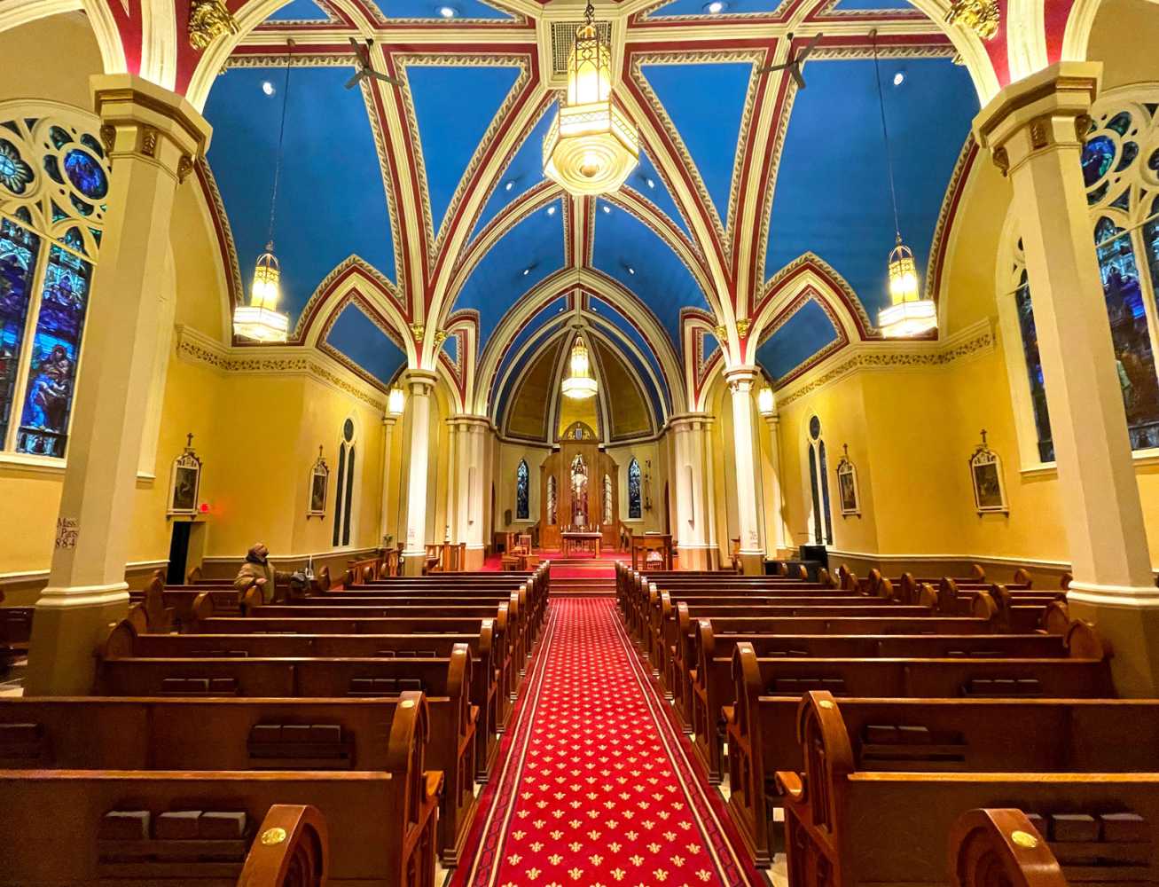 St. James Basilica serves the spiritual needs of the community in Jamestown, North Dakota