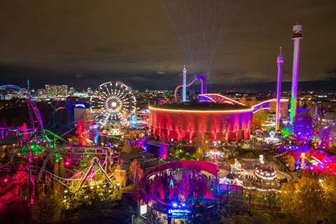 Linnanmäki is the oldest and most popular amusement park in Finland (photo: Petri Tuohimaa)