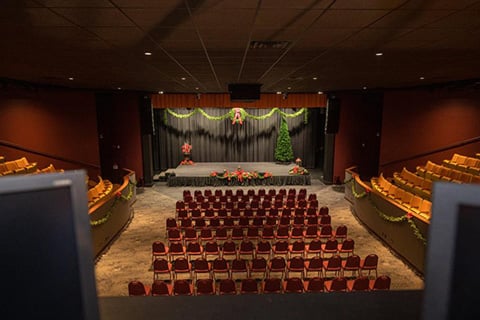 The 550-seat CupOJoy live music venue in Green Bay, Wisconsin