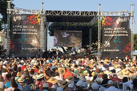 Long Beach Jazz Festival took place at Rainbow Lagoon Park