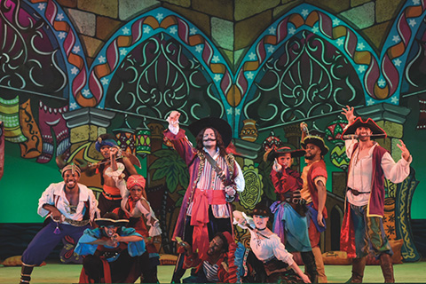 The system was put through its paces by lighting designer Denis Hutchinson on Sinbad the Sailor