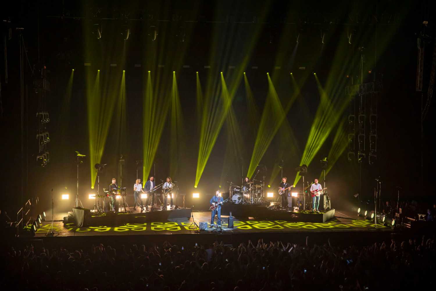 The Auckland show was staged at the Spark arena (photo: Louise Stickland)