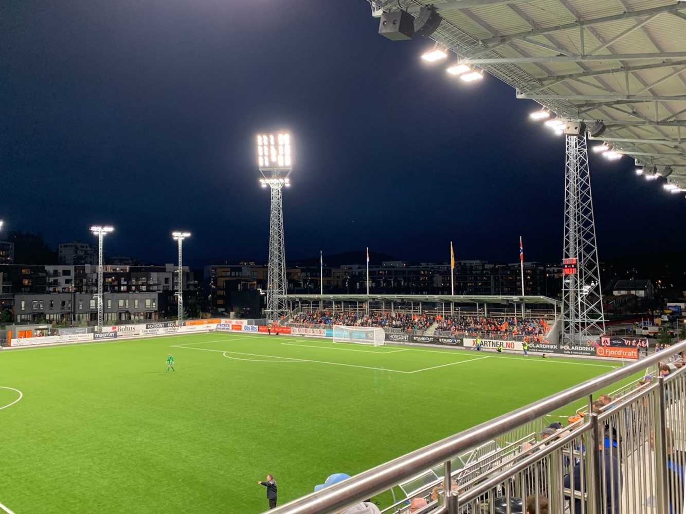 Åsane Arena boasts professional standard facilities for over 20 sporting activities