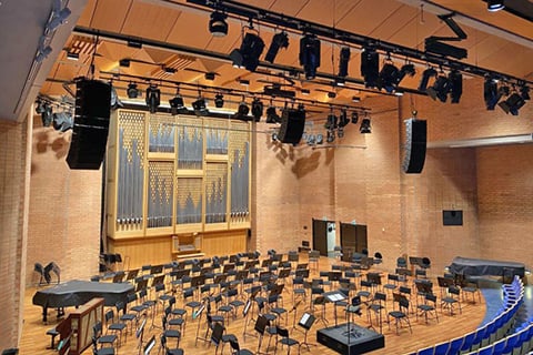 Lindeman Hall is the Academy’s main concert hall