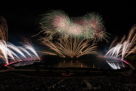 The spectacular La Nuit des Feux Follets firework festival is back