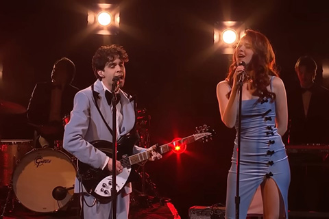 Stephen Sanchez and Em Beihold duet on The Late Late Show