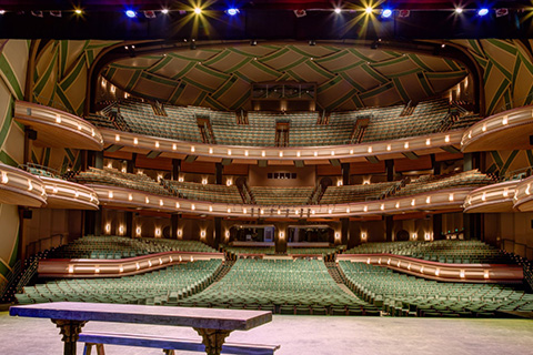 The Silva Concert Hall at the Hult Center for the Performing Arts