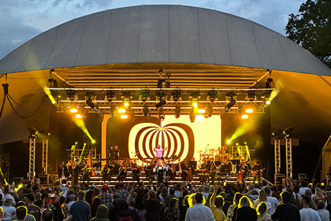 The Ministry of Sound orchestral concert was staged at Stage 88 (photo: Darren Russell)