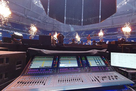 DiGiCo’s Quantum 338 consoles were deployed at both FOH and monitoring