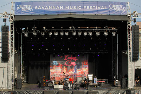 the festival included a two-night showcase with blues legend Buddy Guy