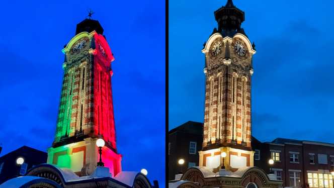 The system had to enhance the architectural beauty of the tower, while incorporating full colour changing for special events