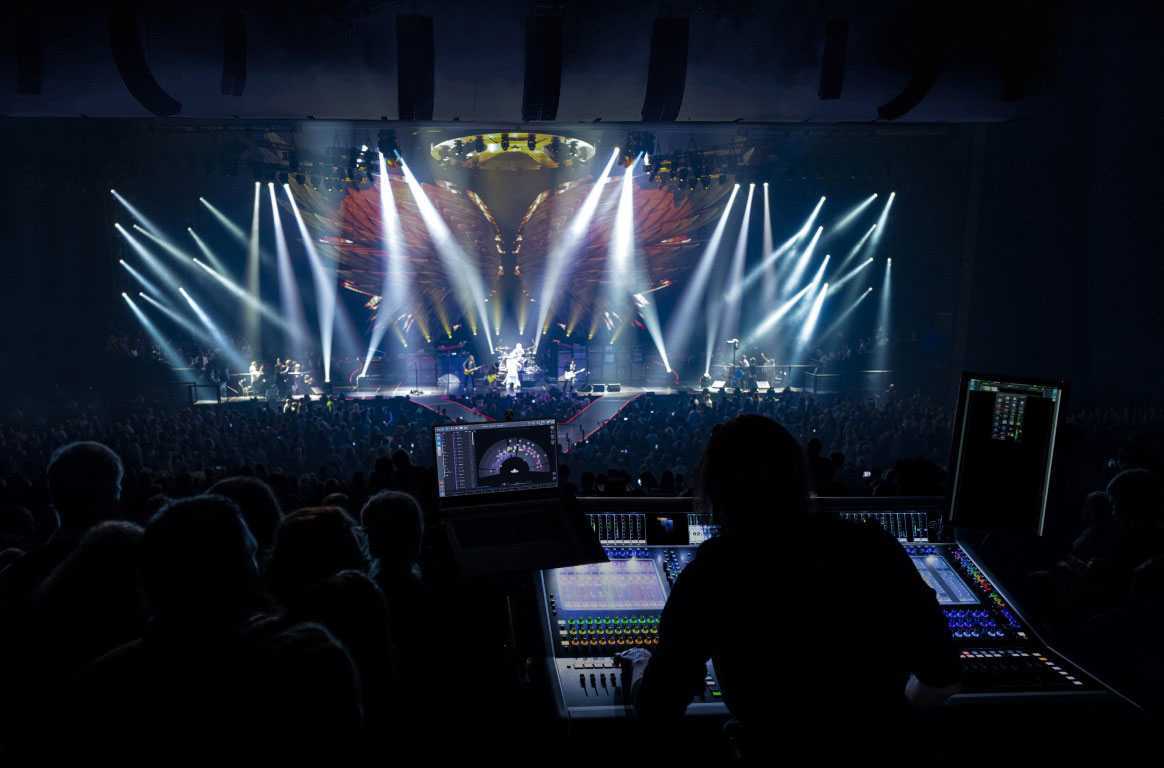 L-ISA immersive technology and Mixhalo powered an enhanced listener experience at Aerosmith’s Deuces Are Wild residency in Las Vegas (photo: Zack Whitford)