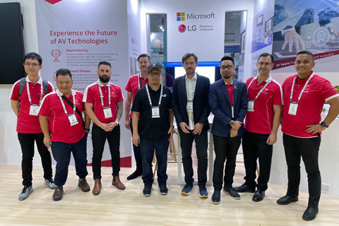 Powersoft meets Vega Global at InfoComm Asia