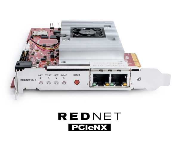 The RedNet PCIeNX is compatible with both PC and Mac