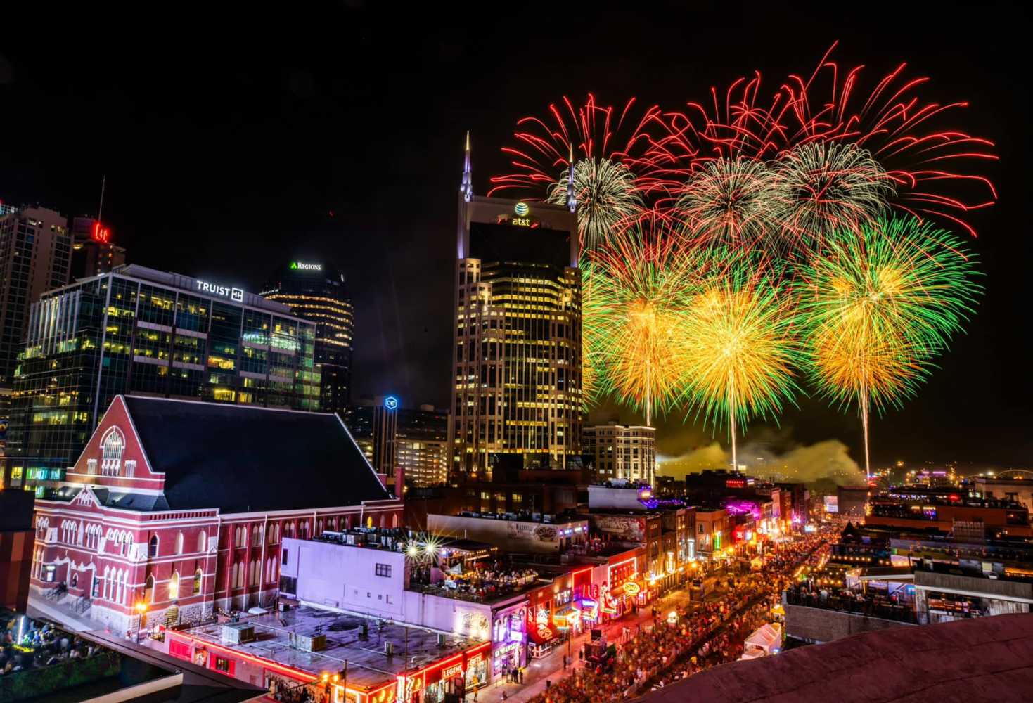 Celebrating July 4th in Nashville