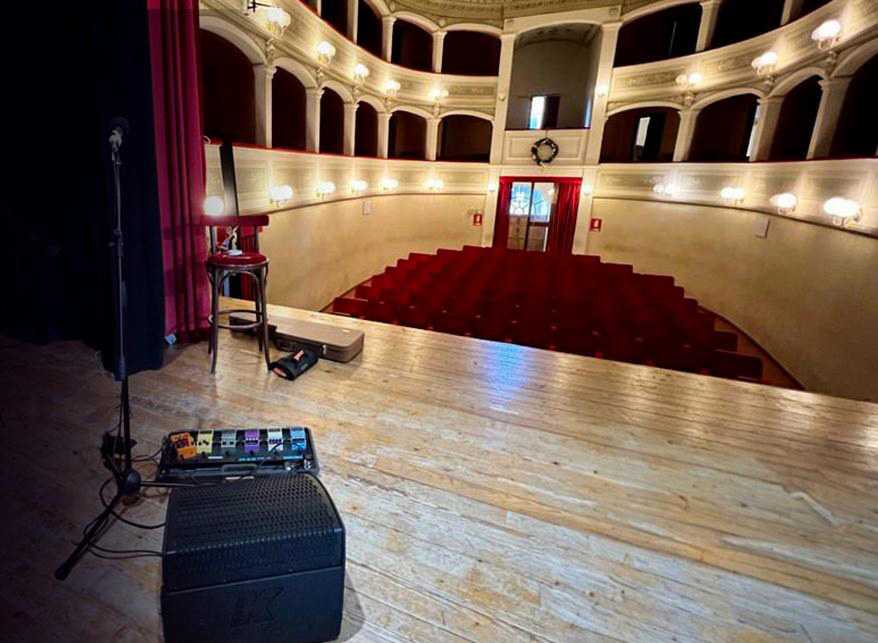 The Marchionneschi Theatre in Pisa