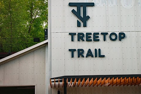 The Minnesota Zoo has converted its elevated monorail track into the Treetop Trail